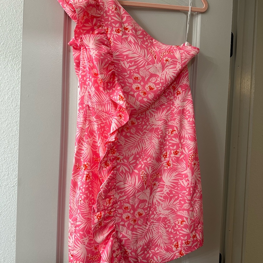 Lovers + Friends Pink Floral Dress